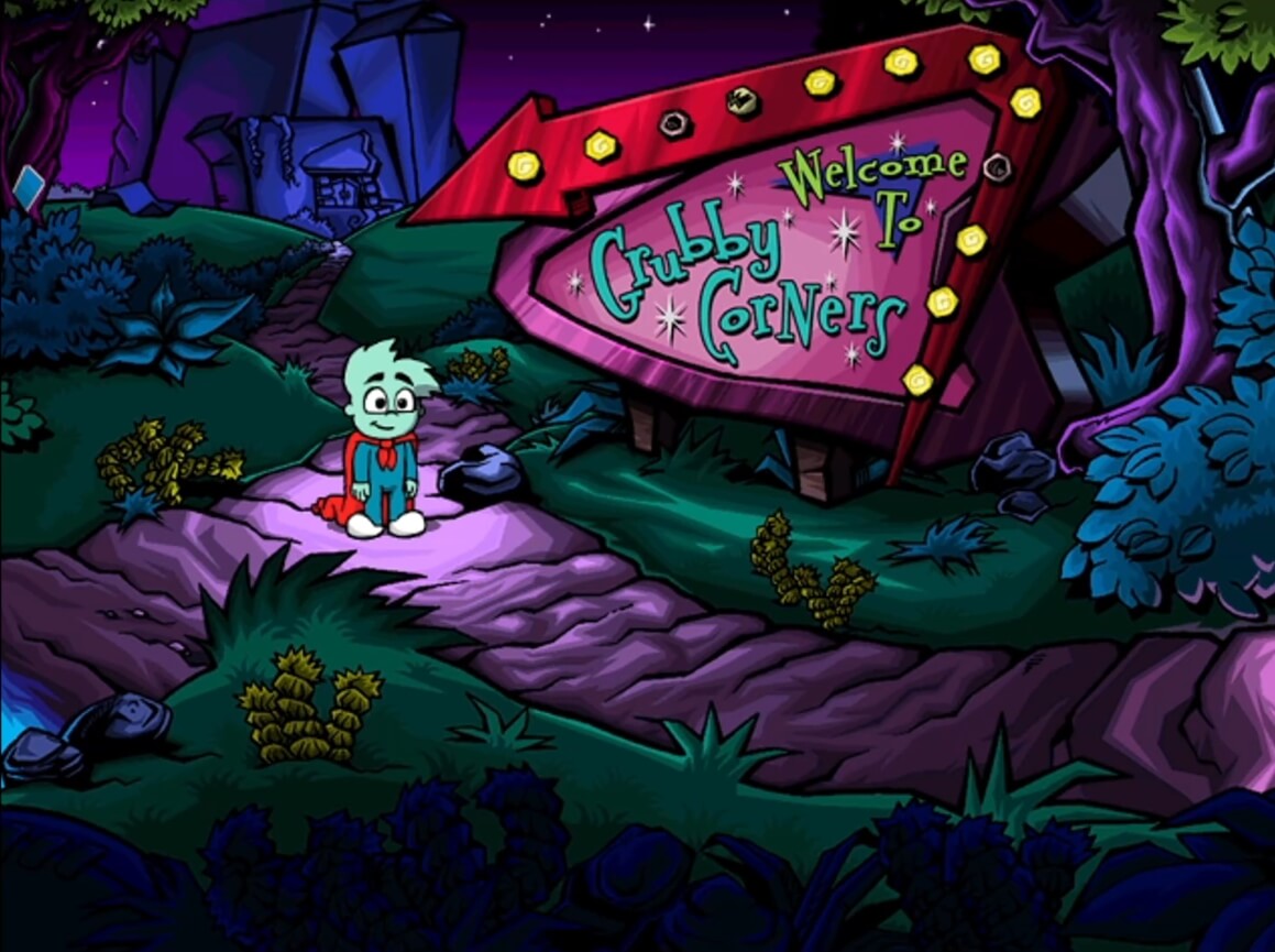 Pajama Sam 4 Life is Rough When You Lose Your Stuff - геймплей игры Windows